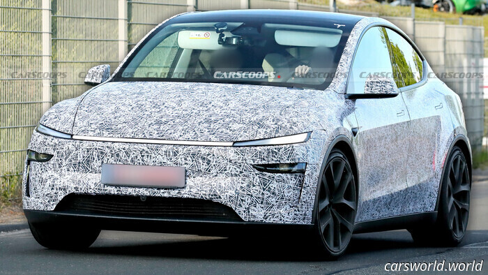 New Tesla Model Y Performance Revealed, Featuring Plaid Wheels and More | Carscoops